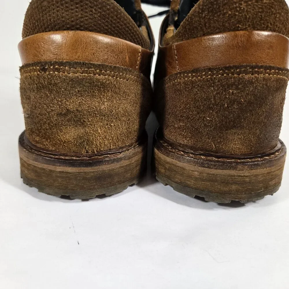 Bull‎ Boxer Men's Size 41 US Size 8 Brandyn Brown Leather Derby Shoes